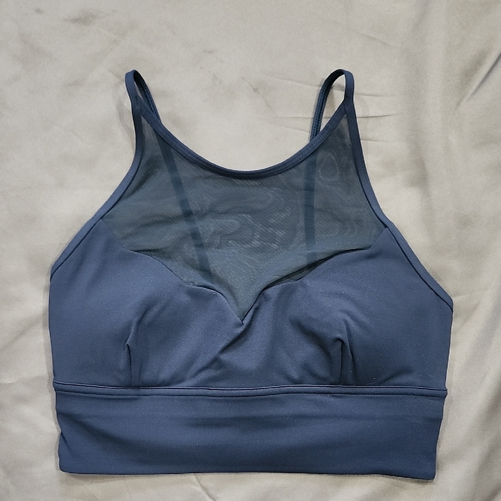 Lululemon Women's Dark Navy  High-Neck Bralette Sports Bra!